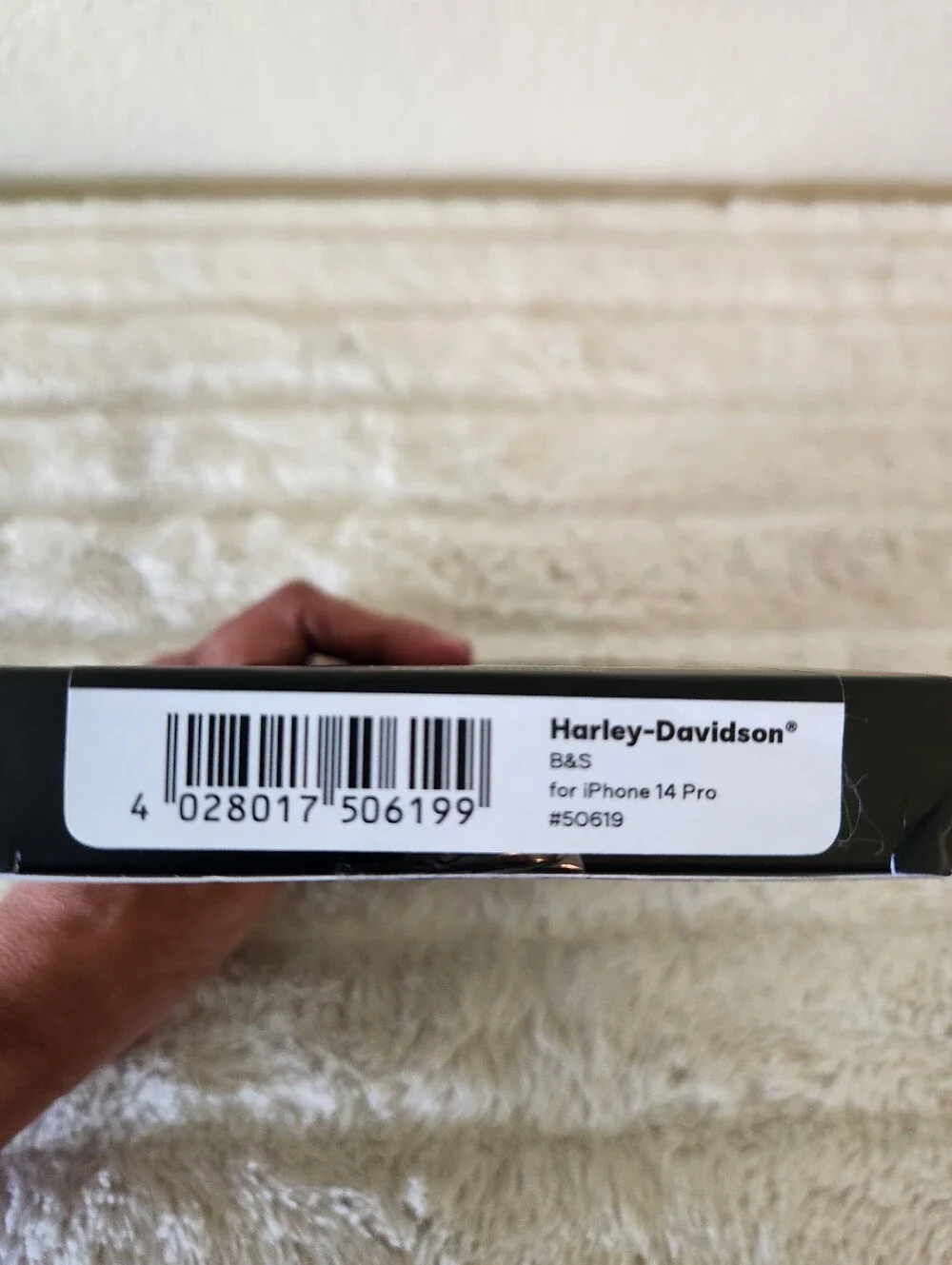 Harley-Davidson B&S SP Connect Black Phone Case for iPhone 14 Pro